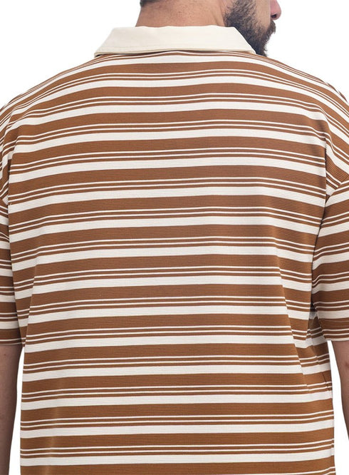 Brown Design 3097 NF-Polo Neck T-Shirt - Khotwh
