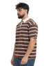 Brown Design 3098 NF-Polo Neck T-Shirt - Khotwh