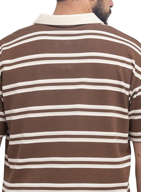 Brown Design 3101 NF-Polo Neck T-Shirt - Khotwh