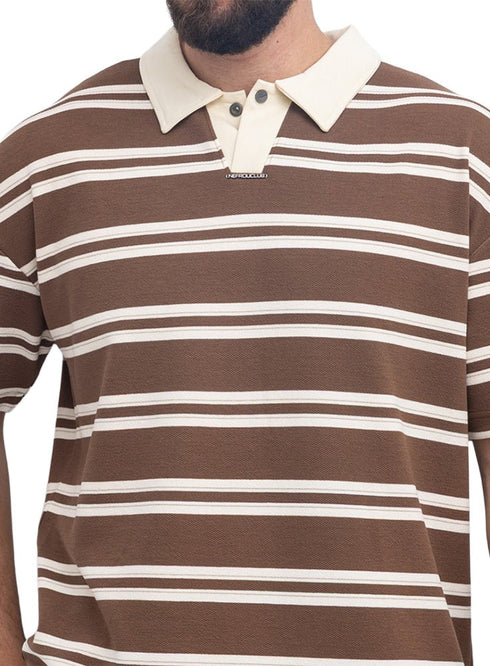 Brown Design 3101 NF-Polo Neck T-Shirt - Khotwh