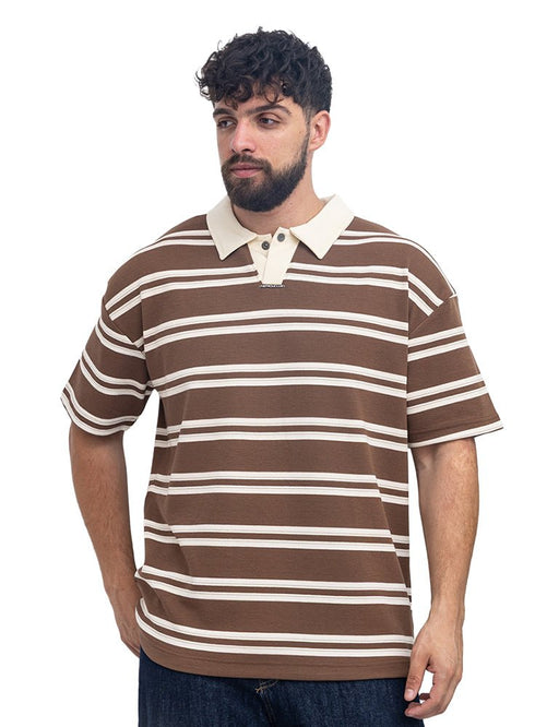 Brown Design 3101 NF-Polo Neck T-Shirt - Khotwh