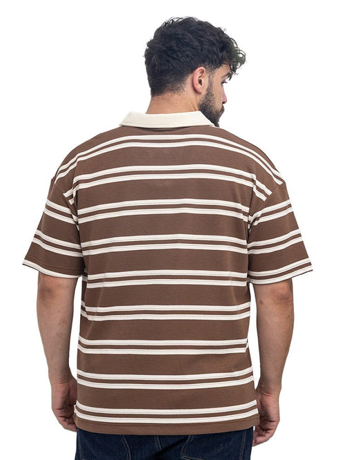 Brown Design 3101 NF-Polo Neck T-Shirt - Khotwh