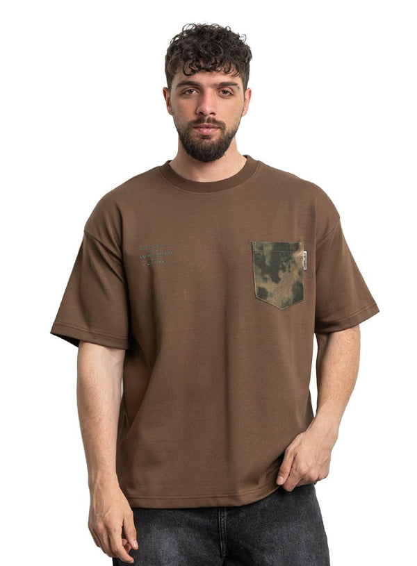 Brown Design 4002 NF - Round T-Shirt - Khotwh