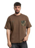 Brown Design 4002 NF - Round T-Shirt - Khotwh