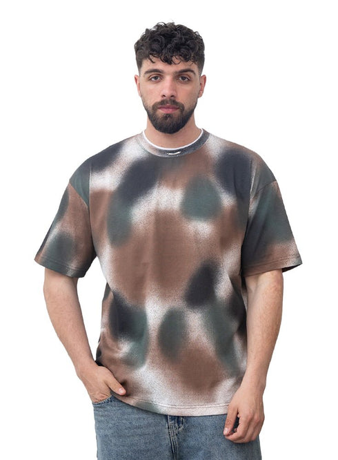 Brown Design 4007 NF - Round T-Shirt - Khotwh