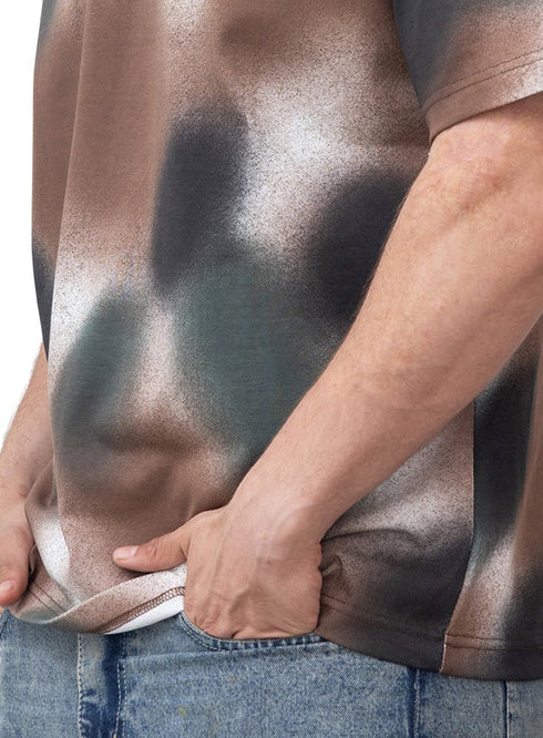 Brown Design 4007 NF - Round T-Shirt - Khotwh