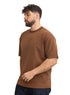 Brown Design 4019 NF-Round T-Shirt - Khotwh