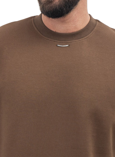 Brown Design 4035 NF-Round T-Shirt - Khotwh