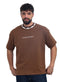 Brown Design 4041 NF-Round T-Shirt - Khotwh