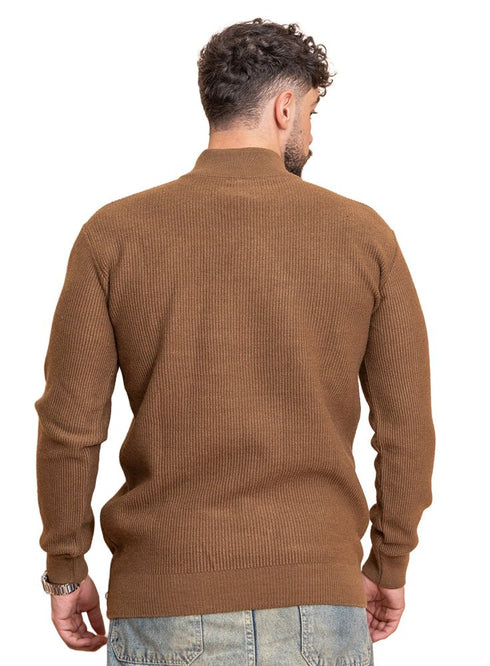 Brown Design 421 Round Pullover - Khotwh