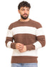 Brown - Design 7016 VIG - Round Pullover - Khotwh