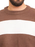 Brown - Design 7016 VIG - Round Pullover - Khotwh