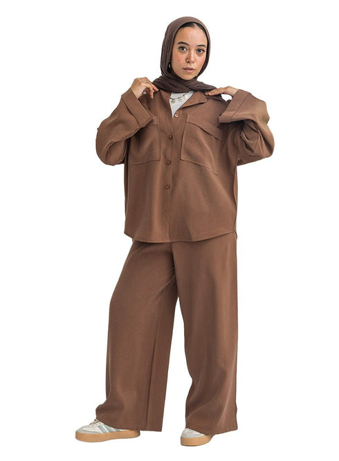 Brown-Design 7536 Suit - Khotwh