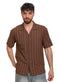 Brown Design 9008Shirt - Khotwh