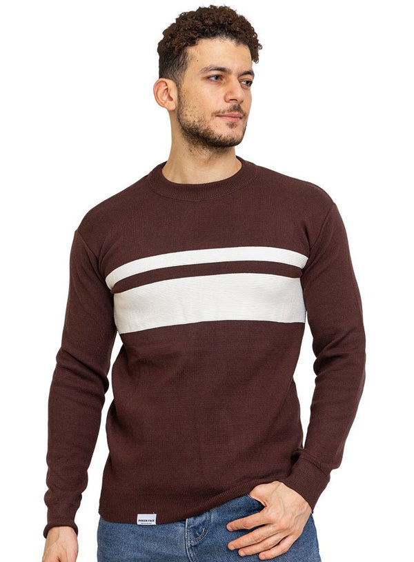 Brown - Design p2203 PF - Polo Pullover - Khotwh