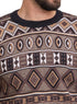 Brown - Design p2241 PF - Round Pullover - Khotwh
