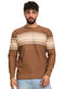 Brown - Design0012 BS - Round Pullover - Khotwh