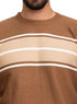 Brown - Design0012 BS - Round Pullover - Khotwh