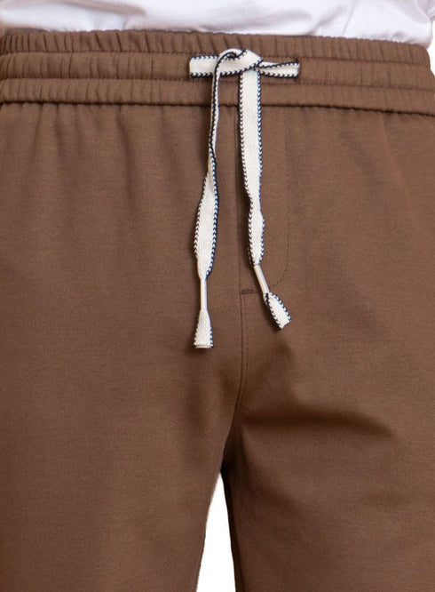 Brown Elastic - Winter Wide Leg - Khotwh