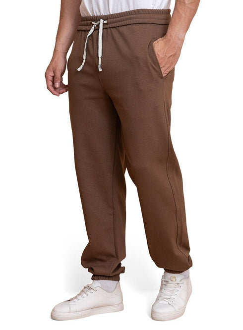 Brown Elastic - Winter Wide Leg - Khotwh