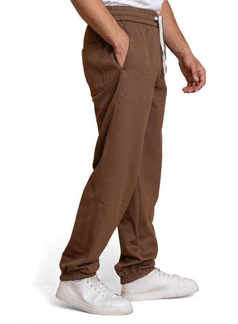 Brown Elastic - Winter Wide Leg - Khotwh