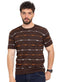 Brown F - S.Knit Round T-shirt - Khotwh