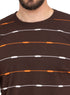 Brown F - S.Knit Round T-shirt - Khotwh