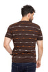 Brown F - S.Knit Round T-shirt - Khotwh