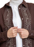 Brown Gabardine Jacket 2 - Khotwh