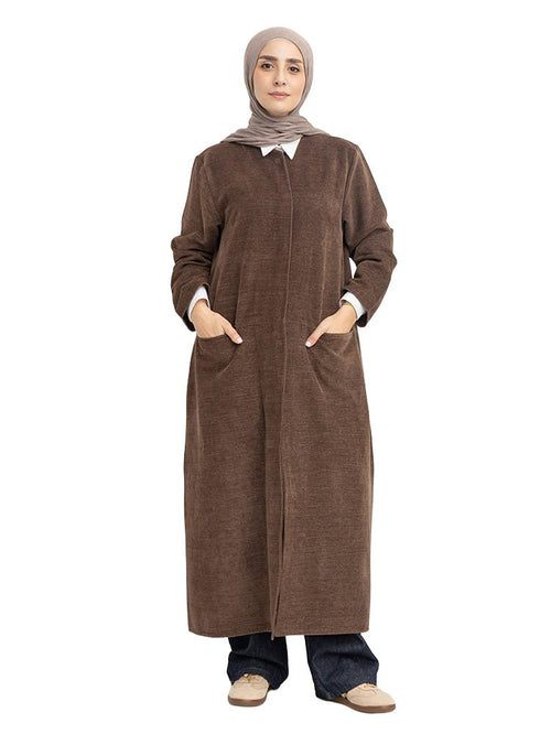 Brown - GS-capsul dress - Khotwh