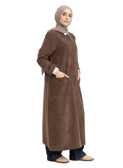 Brown - GS-capsul dress - Khotwh