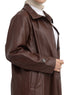 Brown - GS-Leather Coat - Khotwh