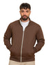 Brown High Neck Sweater - Khotwh