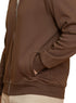 Brown High Neck Sweater - Khotwh