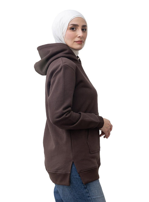 Brown Hoodie Vent - Khotwh