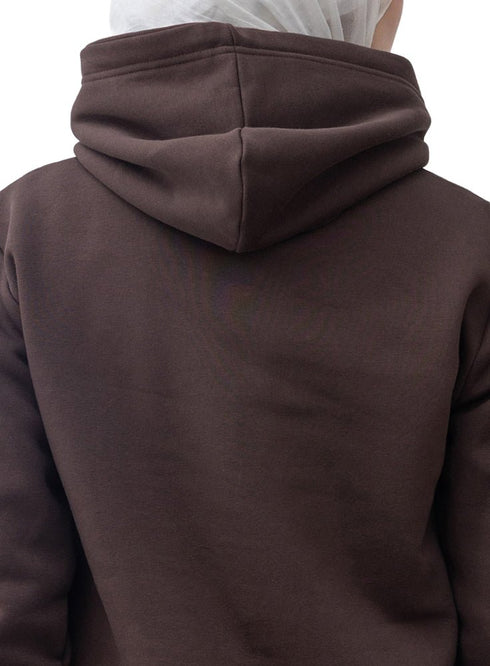 Brown Hoodie Vent - Khotwh