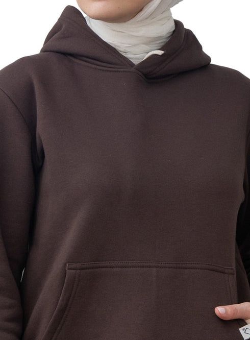 Brown Hoodie Vent - Khotwh