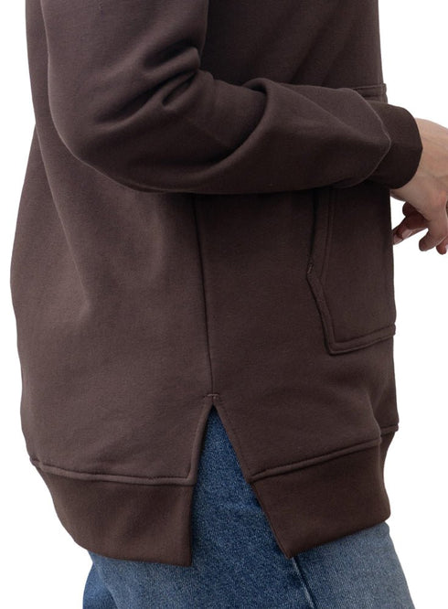 Brown Hoodie Vent - Khotwh