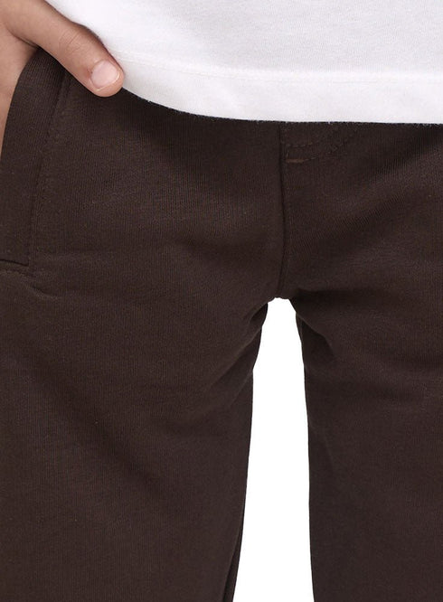 Brown Kids SweatPants - Khotwh