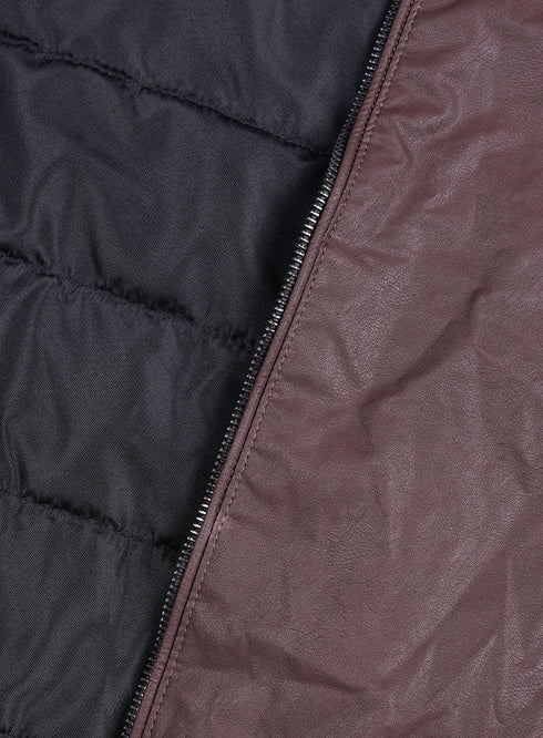 Brown Leather Jacket 2 - Khotwh