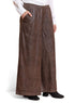 Brown Leather Pants - Khotwh