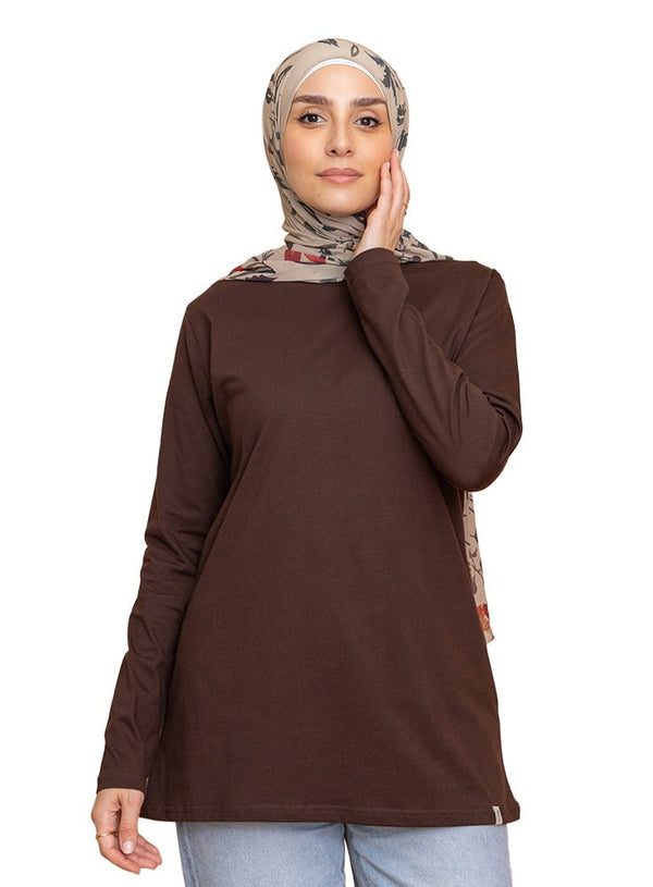 Brown Long - Sleeve - Khotwh