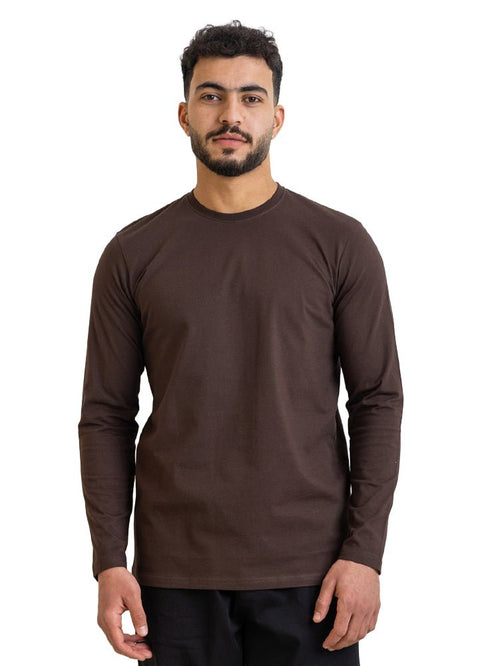 Brown Long - sleeve(M) - Khotwh
