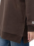 Brown Long V - Over Size Sw - Round - Khotwh