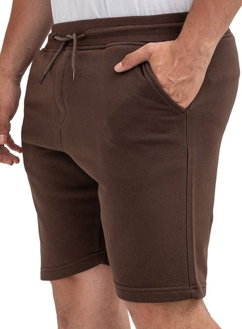 Brown Melton Short - Khotwh