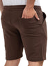 Brown Melton Short - Khotwh