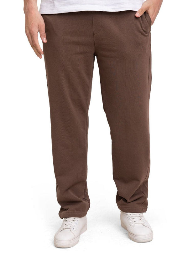 Brown Melton Wide Leg - Khotwh