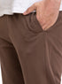 Brown Melton Wide Leg - Khotwh