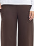 Brown Melton Wide Leg (W) - Khotwh