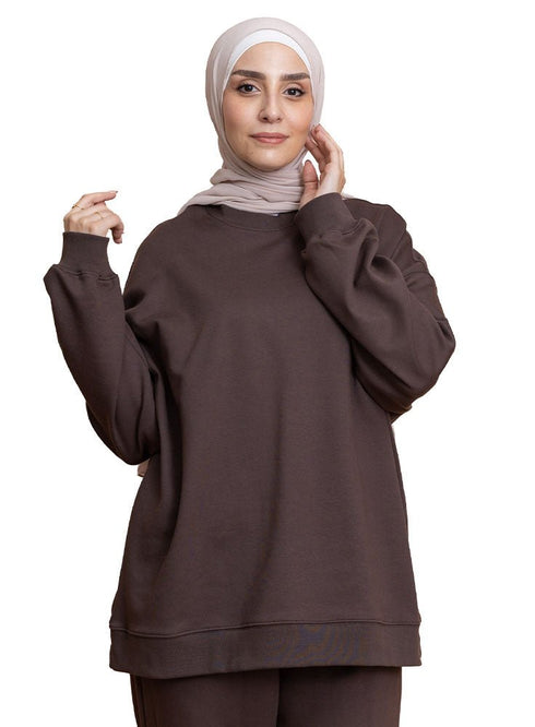 Brown Over Size Sw - Round - Khotwh